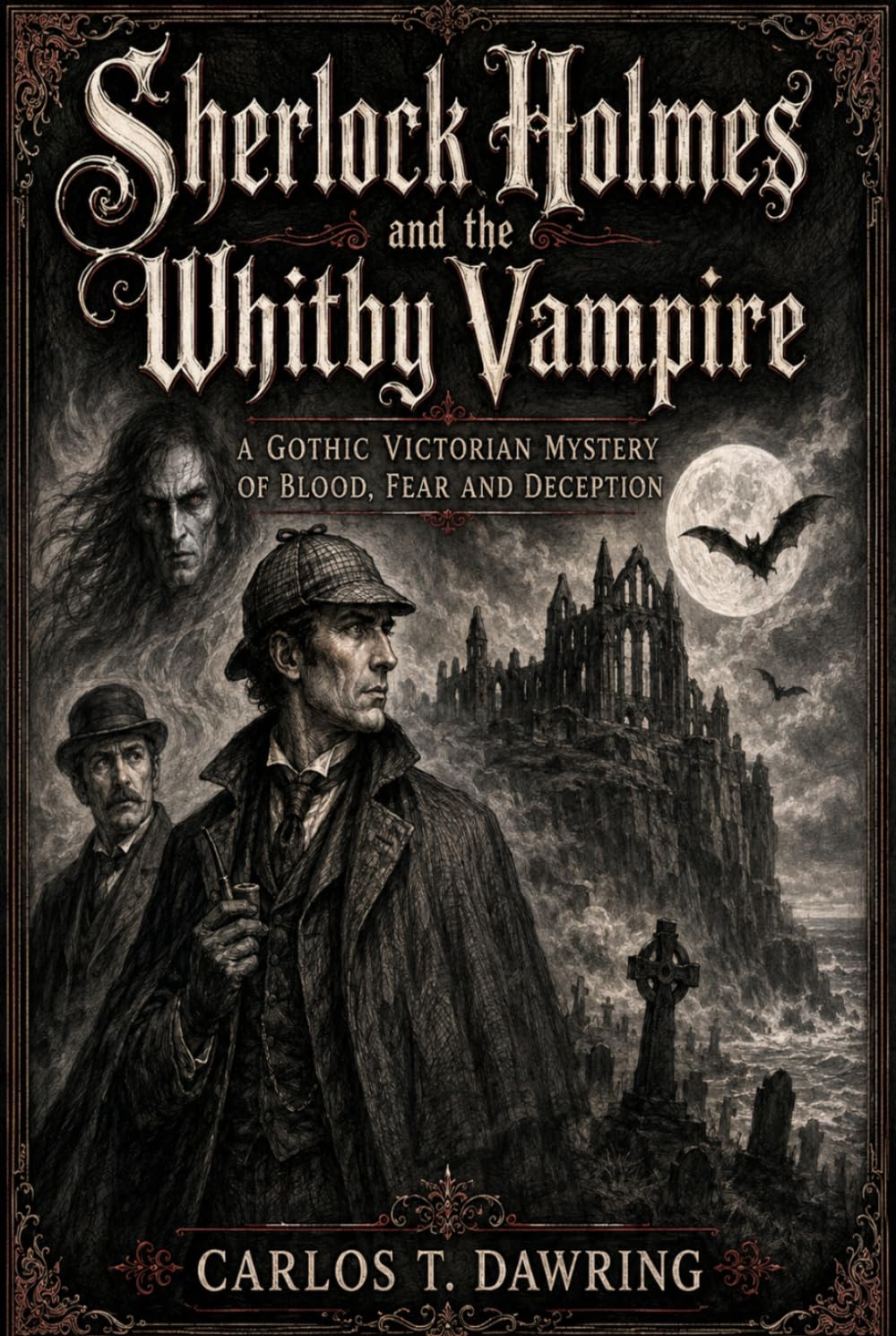 Sherlock Holmes and the Whitby Vampire: A Gothic Victorian Mystery of Blood, Fear and Deception (The Carlos T Dawring Victorian Murder Mysteries)