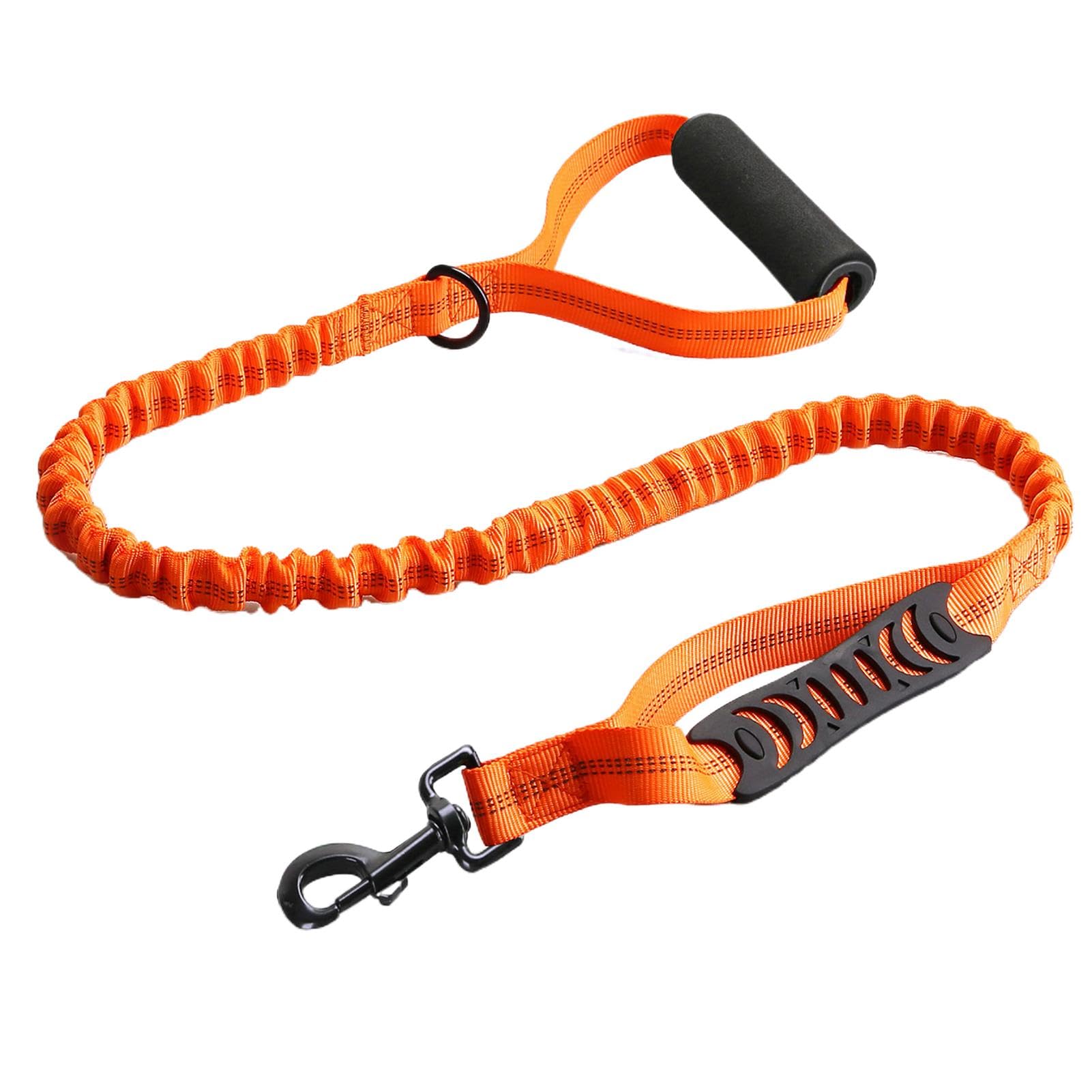 Shock Absorbing - Shock Absorbing Reflective Pet Lead, Multipurpose Pet Accessory | Pet with Shock Absorbing Technology High Density Pet with Handle for Small and Medium Dogs
