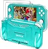 21Pack]iVoler Tempered Glass Screen Protector for Nintendo Switch Lite2Packwith Case Carrying Protective TPU Case for Nintendo Switch Lite, Grip Cover with Shock-Absorption Anti-Scratch, HD Clear