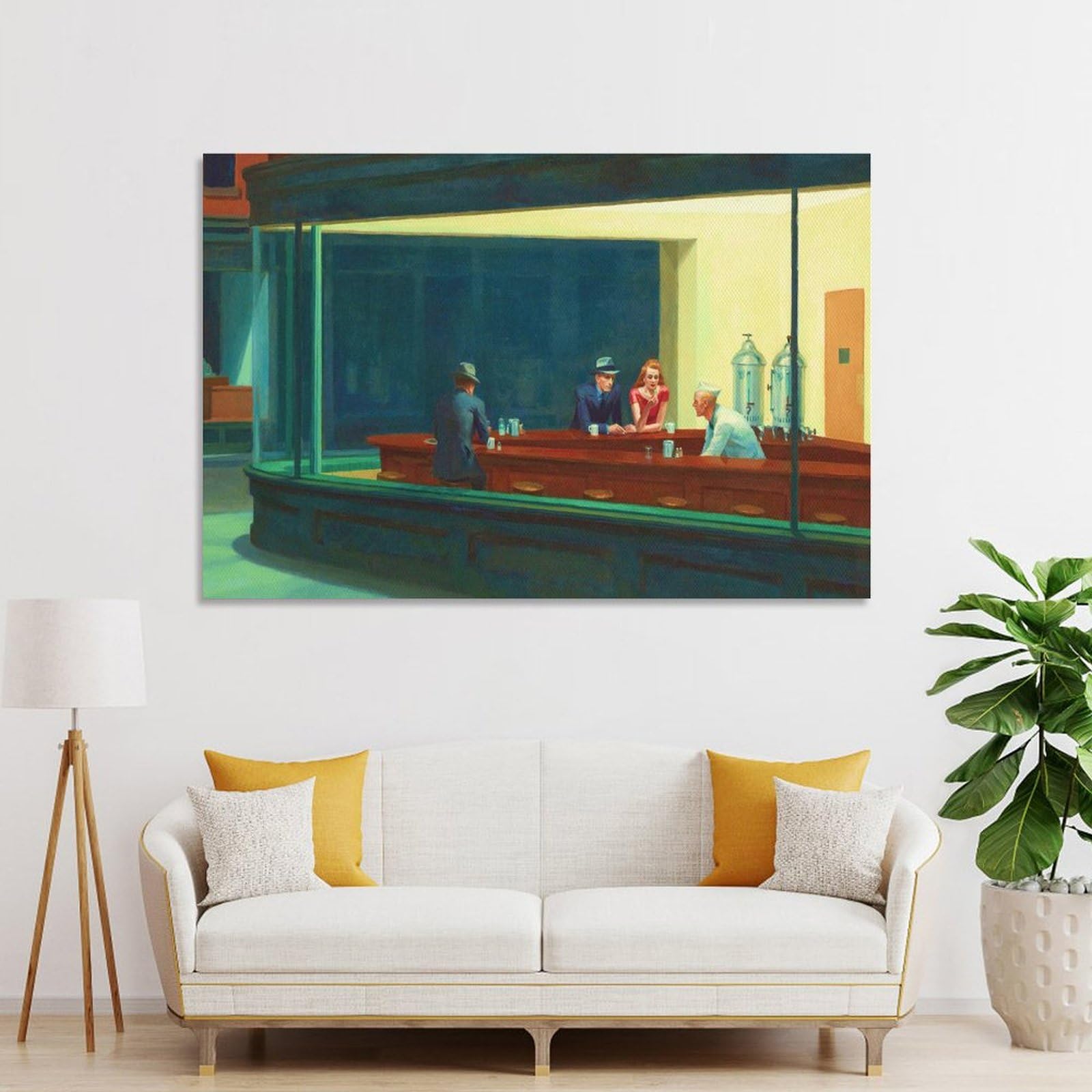 Amazon.co.jp: Edward Hopperエドワード・ホッパー《ナイトホークス