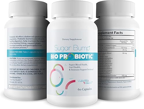 Miniatura 4 de Sugar Bump Bio Probiótico - Probióticos para la salud sanguínea - Apoya el equilibrio saludable de la sangre S ya en el rango normal - Apoyo