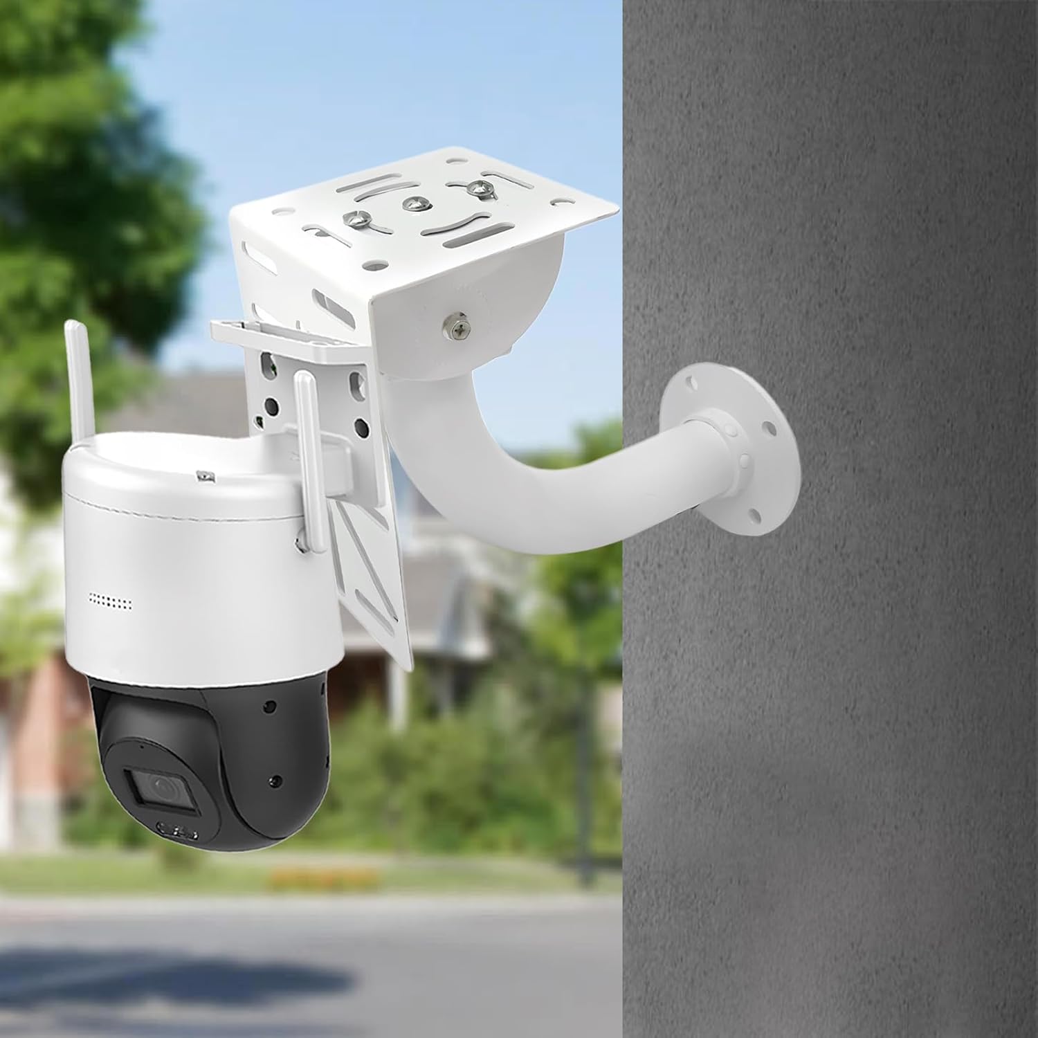 Security Camera Mount, Wall bracketfor Security Dome Cameras, Corner Bracket Wall Mounts, Camera l Bracket (Wall Mount Bracket)