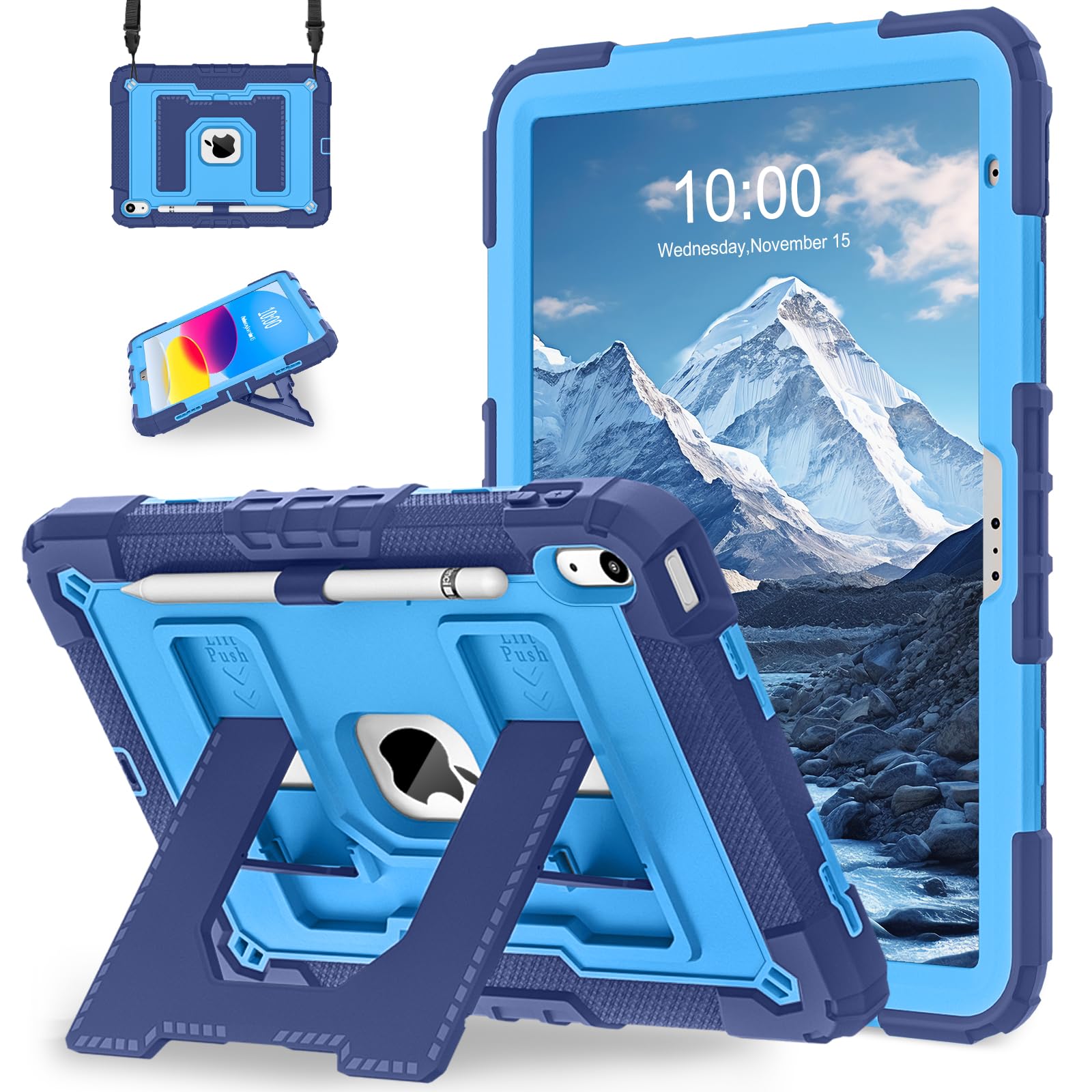 WESOROL Case for iPad A16 11th Generation 11 Inch (2025) iPad 10th Generation 10.9 Inch (…
