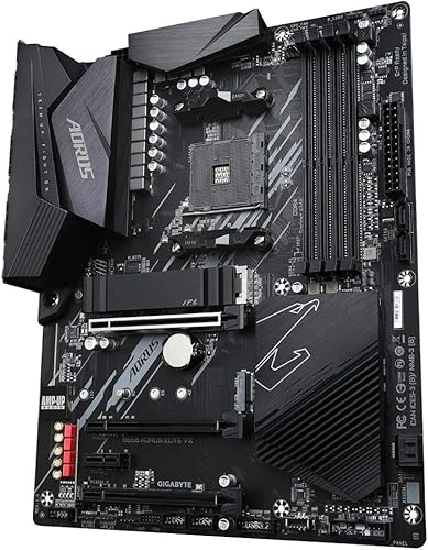 Miniatura 2 de GIGABYTE B550 AORUS Elite V2 - Tarjeta madre para videojuegos compatible con AMD Ryzen 5000B550ATXPCIe4.0DDR4USB3.2 Gen 1Realtek ALC1200M.22.5 GbE