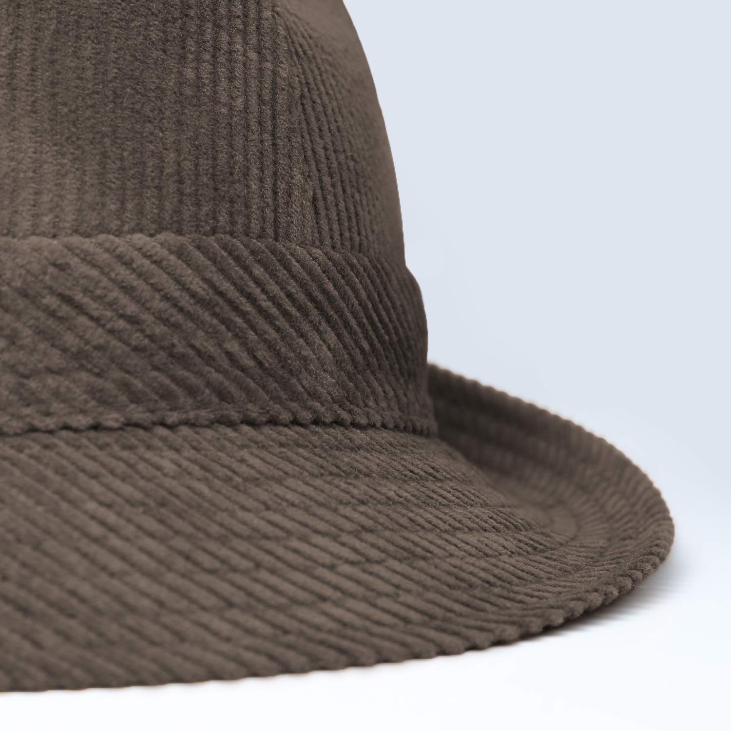 Lipodo Molinar Corduroy Hat Women/Men Brown 7 3/8