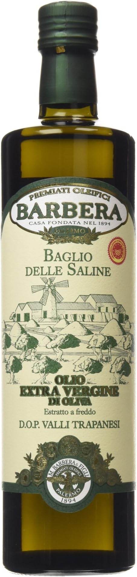 Barbera Baglio Delle Saline Extra Virgin Olive Oil, 750ml
