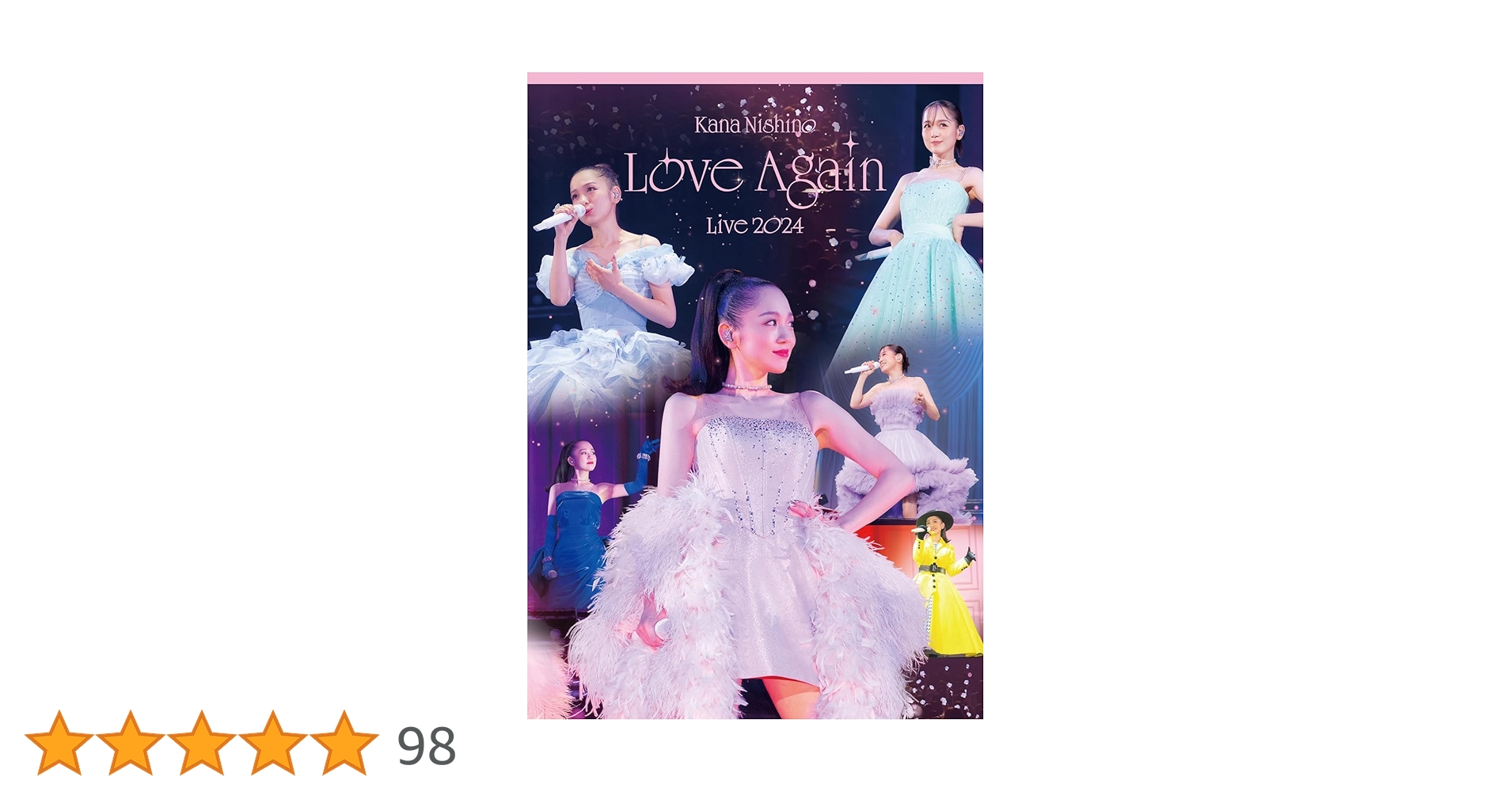 Kana Nishino Love Again Live 2024完全生産限定版 Amazon.co.jp: Kana Nishino Love Again Live 2024 (完全生産