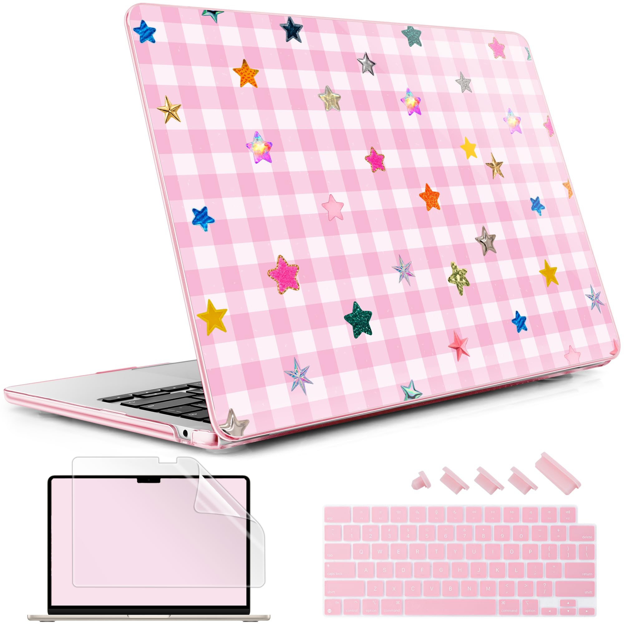 May Chen Case for M5/M4/M3/M2 MacBook Air 13 inch Case 2026-2022 Release