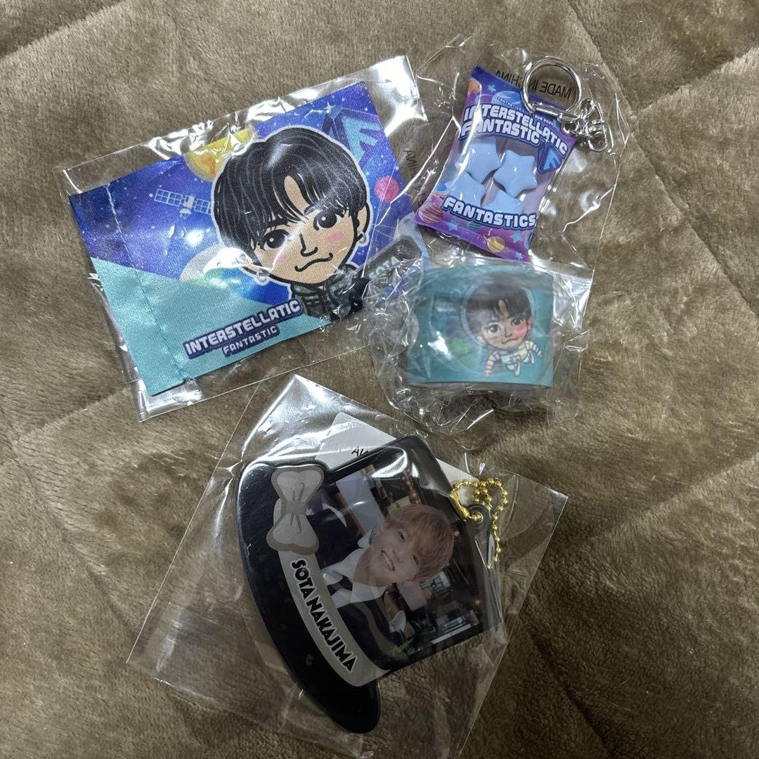 Amazon.co.jp: 中島颯太 fantastics IF ガチャ トラキン セット : Toys