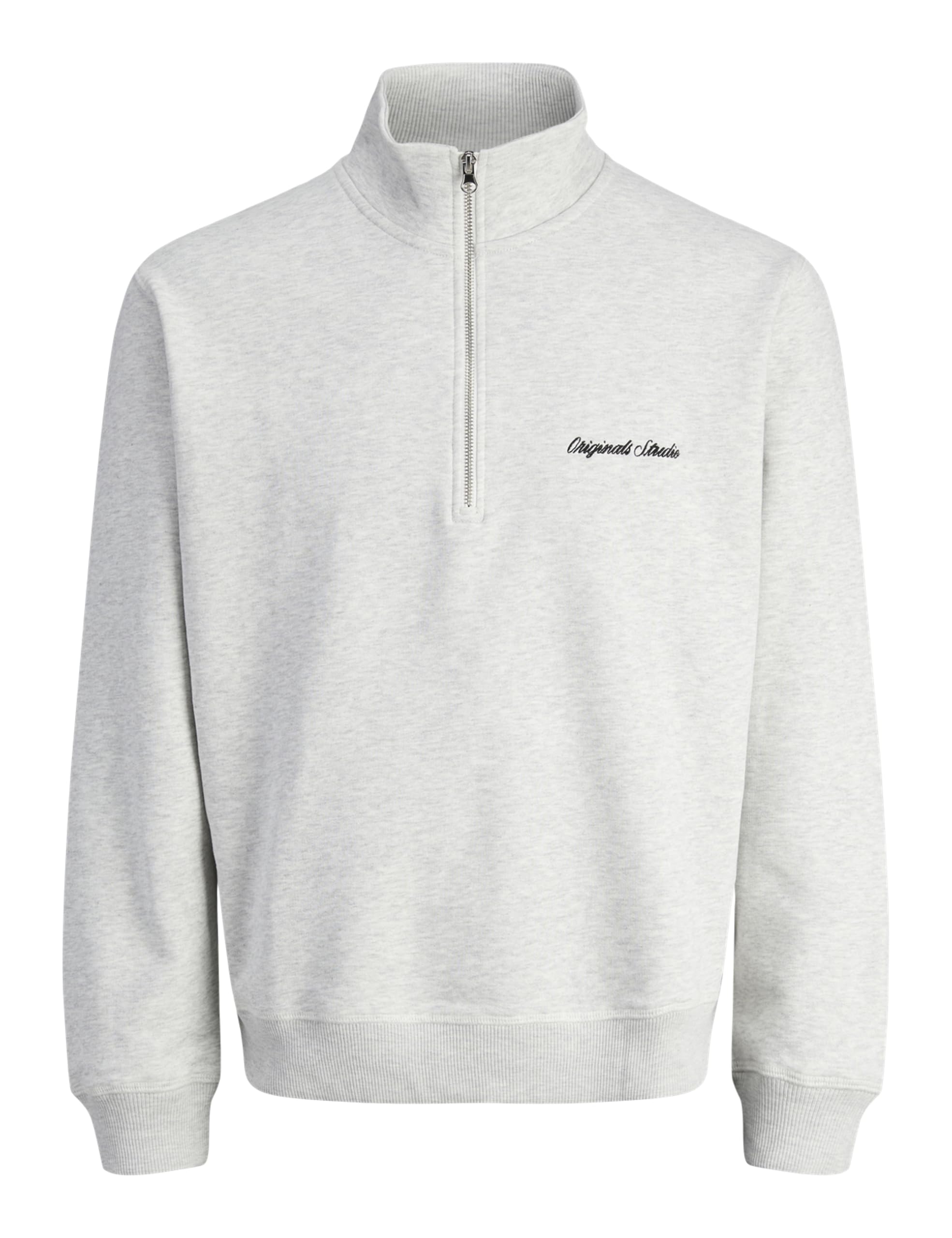 JACK & JONES Jornorrebro Emb Sweat High Neck Setpk Mp, bia?y melan?, XXL