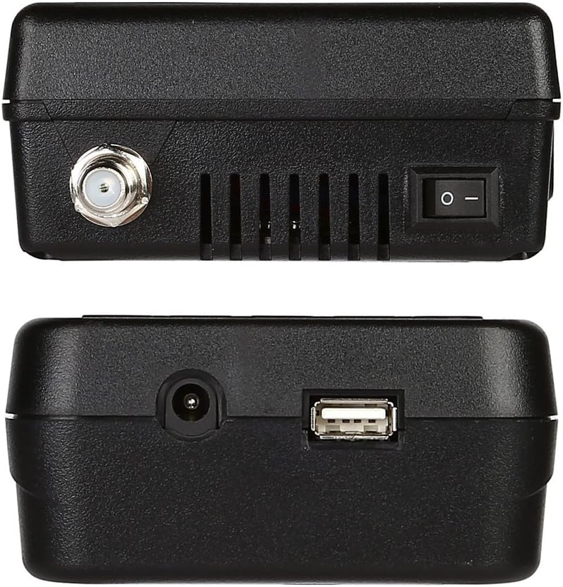 Top and bottom views of Satlink WS-6908 SE DVB-S FTA Satellite Meter