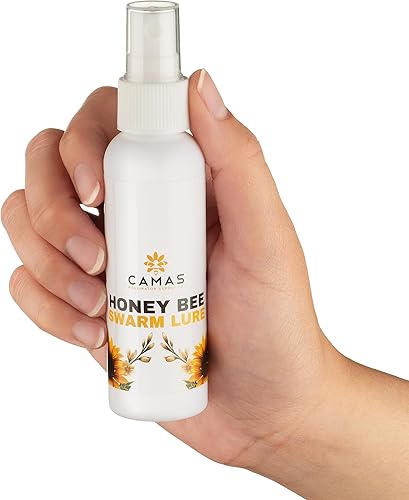 Miniatura 3 de Camas Pollinator Supply - Señuelo de enjambre de abeja de miel, botella de 2 onzas para uso de apicultores en atraer naturalmente nuevas colonias
