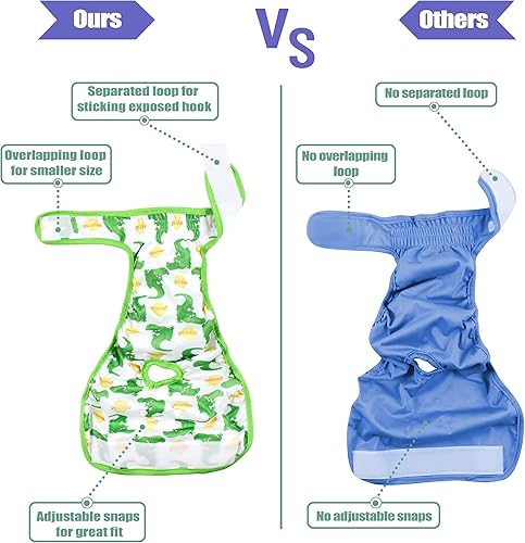 Miniatura 3 de Wegreeco - Pañales lavables para perros hembra (3 unidades)