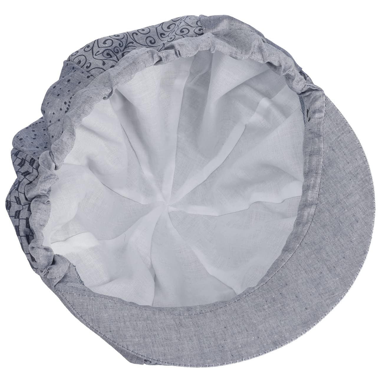 Lipodo Casquette Gavroche Avella Femme - Made in Italy avec Etiquette en Coton Baker Boy Visiere, Doublure Ete Printemps-ete
