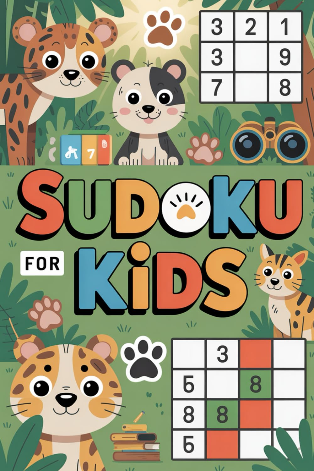 Sudoku for Kids: Radiant Skill-Building Puzzle Workbook for Ages 9 to 12