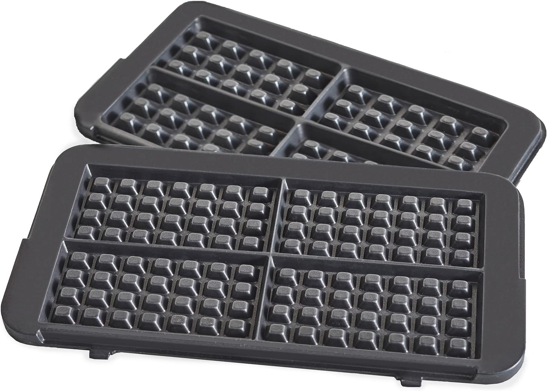 GreenPan Healthy Ceramic Nonstick Reversible Waffle Plates for 6-in-1 Contact Grill and Griddle, Dishwasher Safe, PFAS-Free