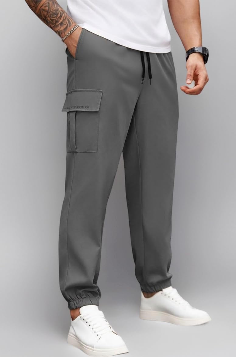 ENDEAVOUR WEAR Men's Track Pants|Cargo Pants|Cargo Jogger Stretchable Sports Gym Running Pants |Casual Loungewear