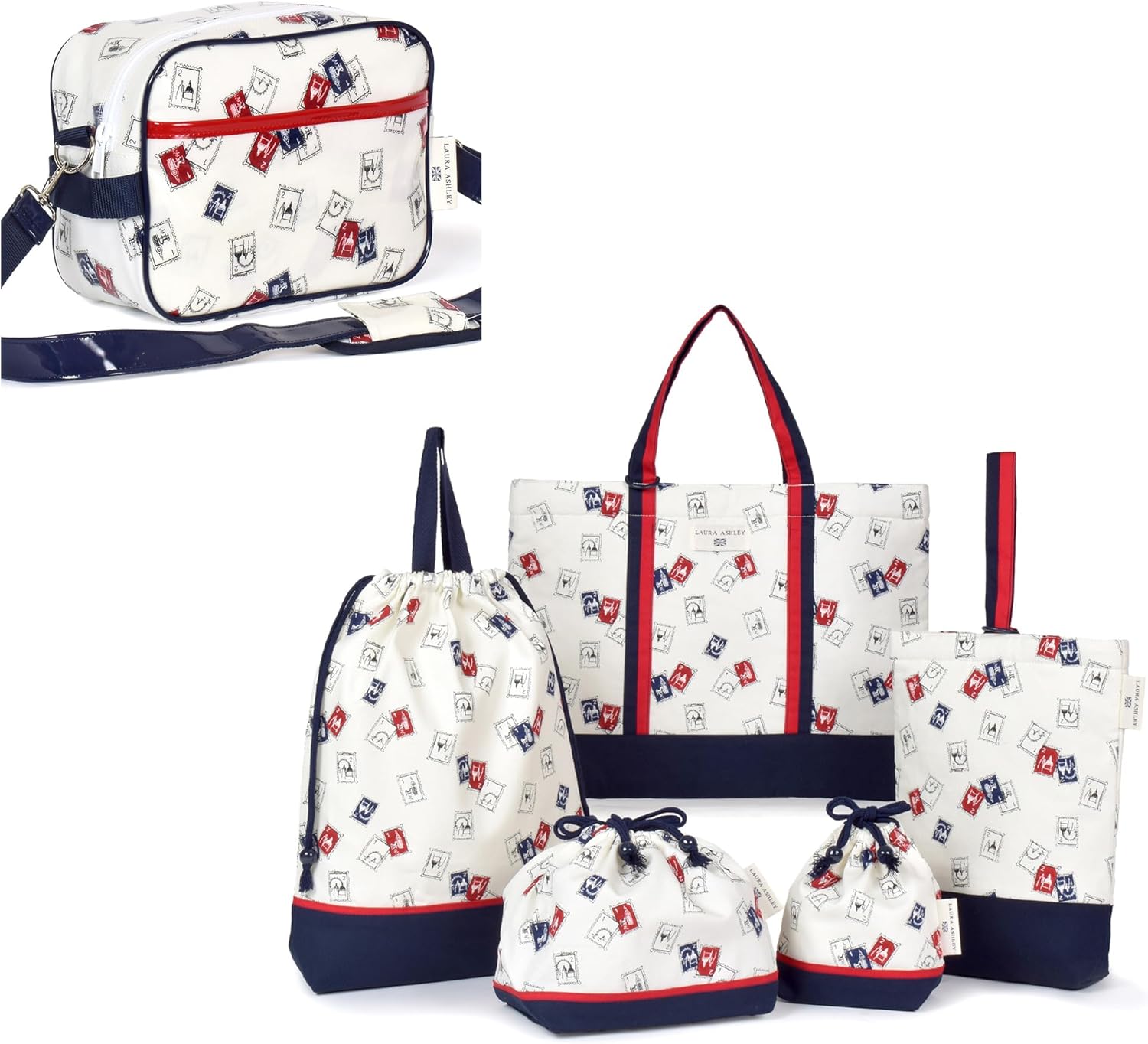 オーダー商品 イニシャル刺繍入り レッスンバック 上履き入れ