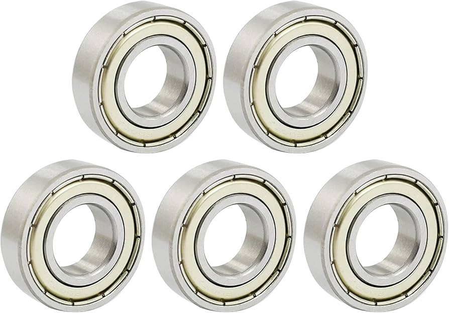 uxcell 6002ZZ 15 X 32 X 9mm Double Shielded Metal Deep Groove Ball