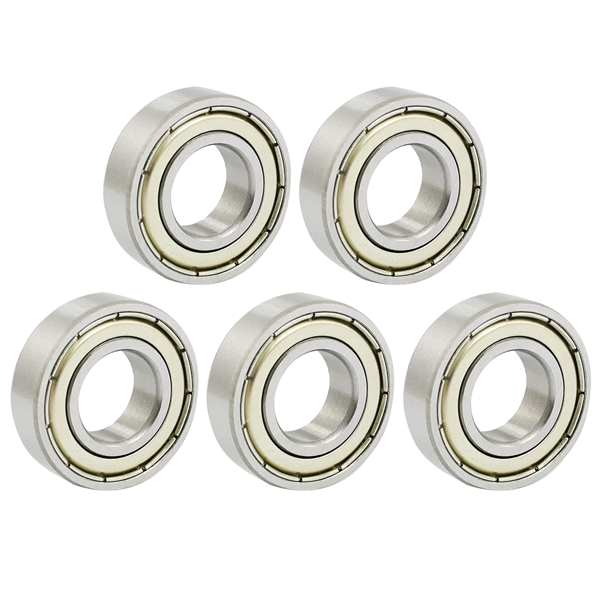 uxcell 6002ZZ 15 X 32 X 9mm Double Shielded Metal Deep Groove Ball