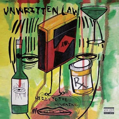 HERE'S TO THE MOURNING (TRANSLUCENT GREEN VINYL/180G) por Unwritten Law — capa do álbum