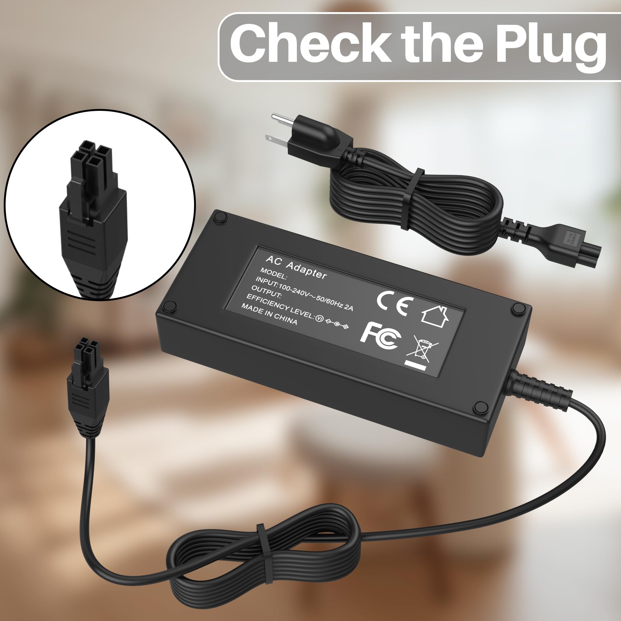 Amazon.com: 24V Power Supply Compatible with Fanatec Boost Kit 180