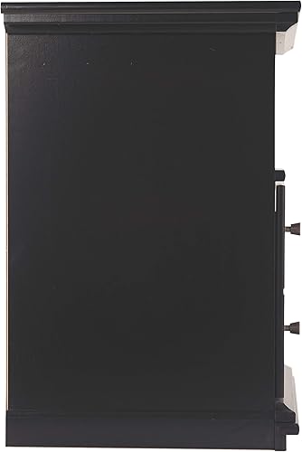 Miniatura 5 de Signature Design by Ashley Maribel - Mesita de noche tradicional con 1 cajón para niños, 24.37 pulgadas de alto, color negro