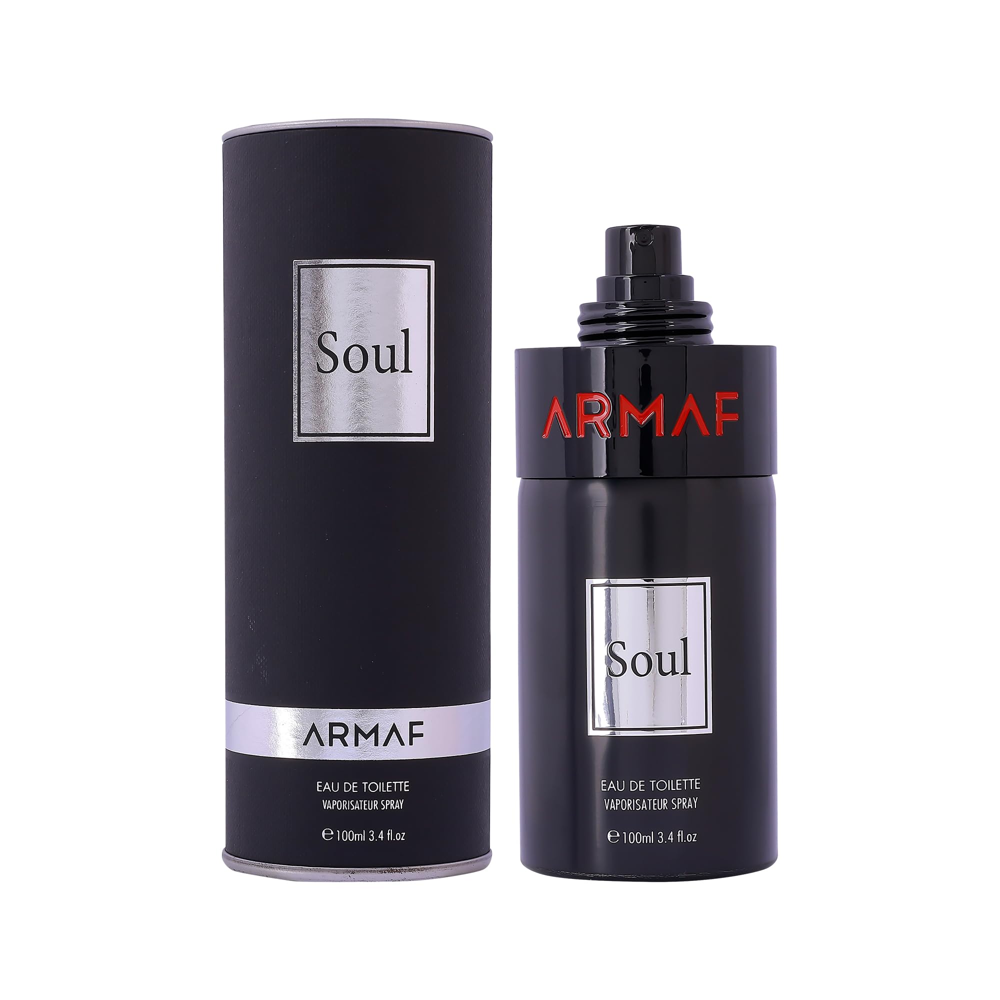 Armaf Soul Eau De Toilette (EDT) - 100ML | Citrus Aromatic Fragrance | Woody & Musky Notes | Aluminium Bottle | Light in weight 170g | Non-Breakable | Long-Lasting Daily Wear | Perfume for Men-picture-46