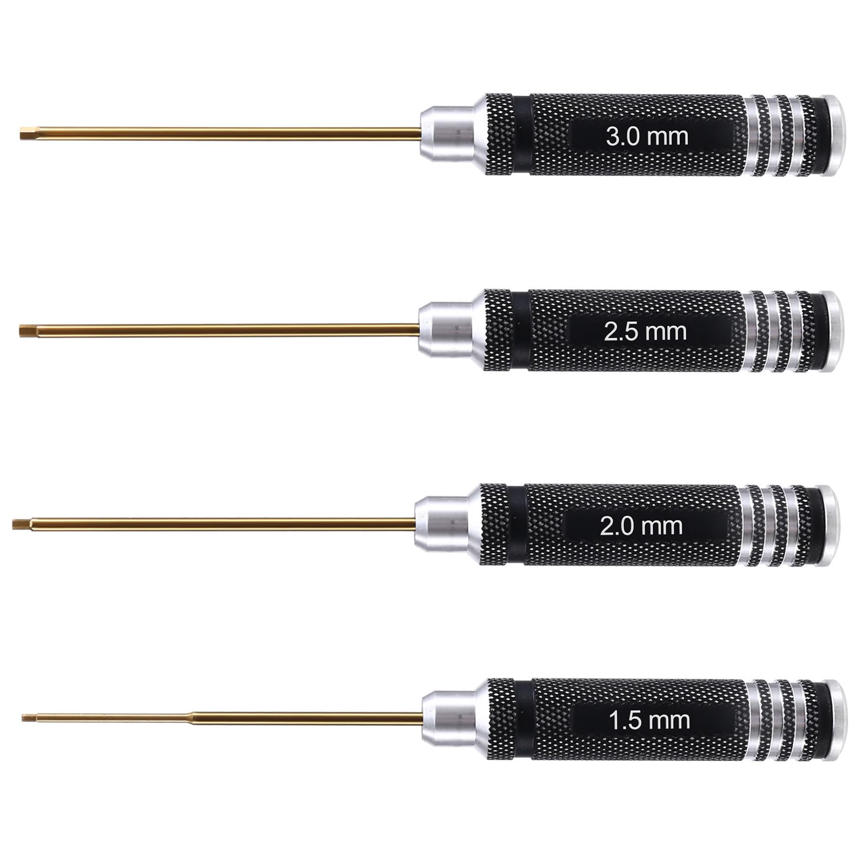 Littimoon 4PCS Hex Driver Screwdriver Set Hex Driver Screwdriver Set Ship Model Tools Car Boat Screwdriver