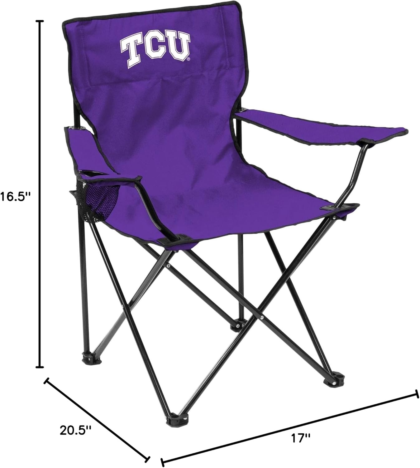 Logo Brands NCAA Unisex Quad Chair