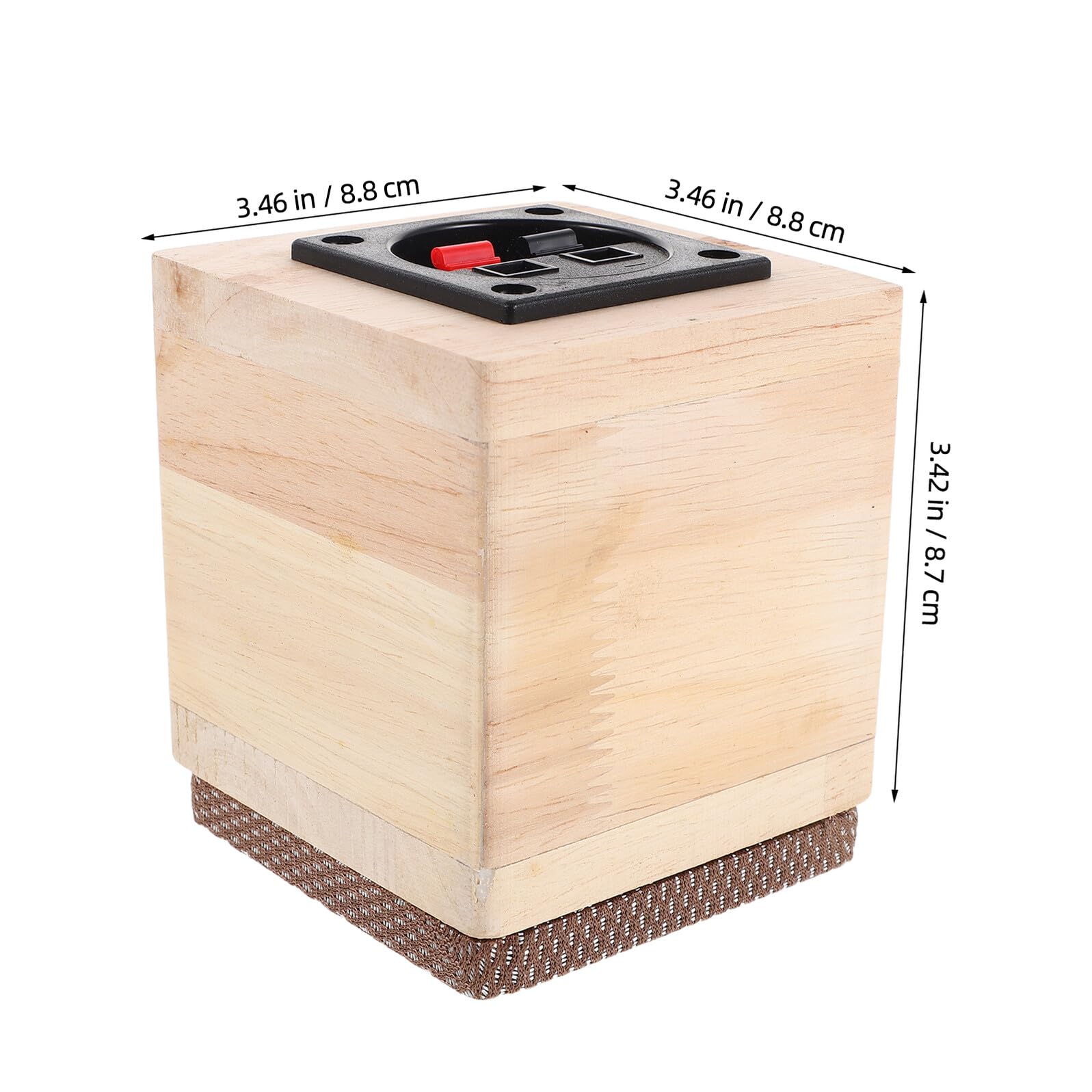 Legno Cassa in Subwoofer Beige Audio Auto per Impianti Veicolo