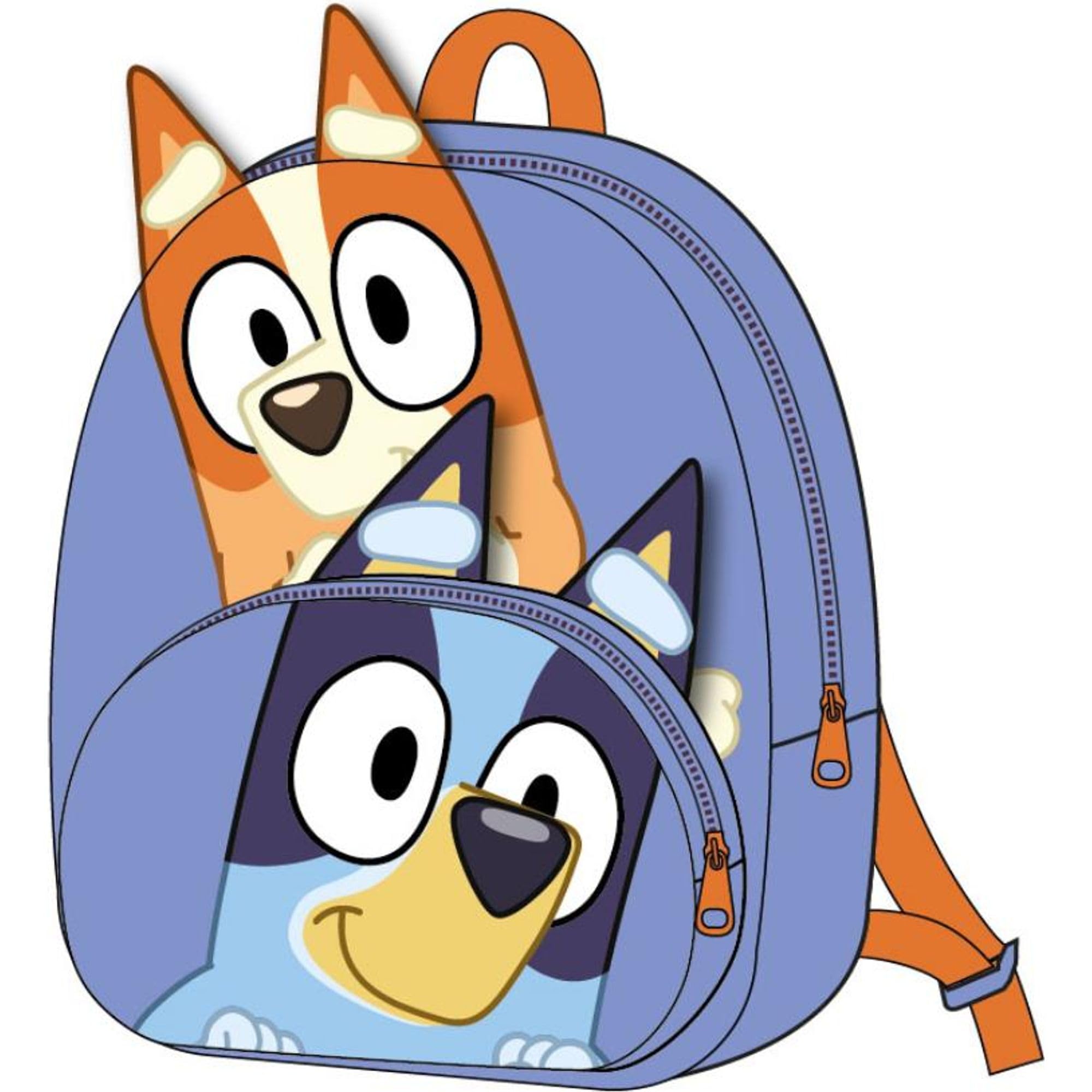 Cerda Unisex Kids Violet Children's Backpack Bluey