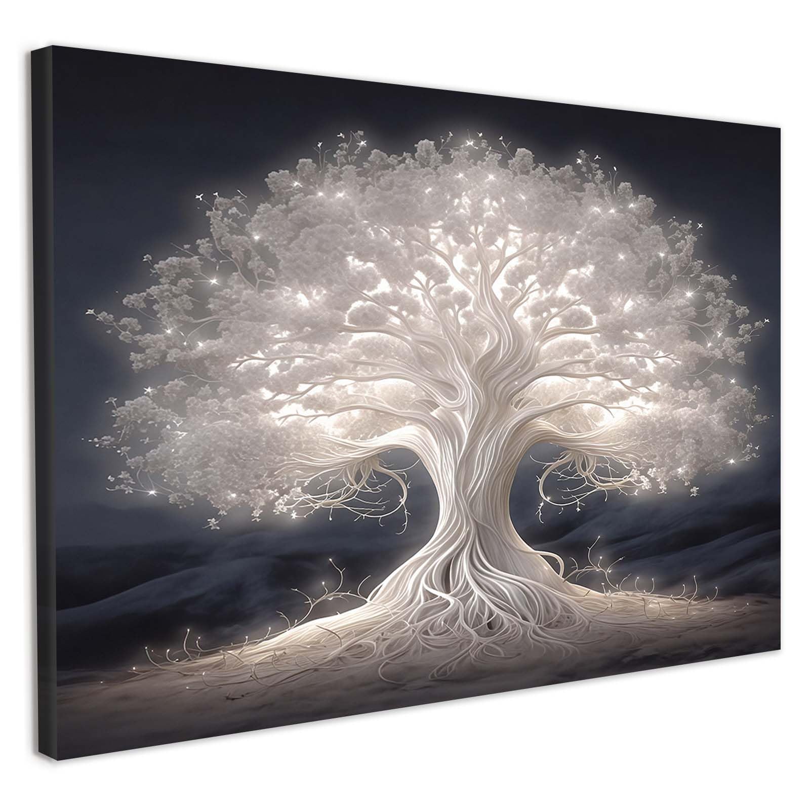 Framed Canvas Wall Art 12x16 Inch Mediterranean Coastal Window View Artwork Ocean Sailboat Wall Canvas Pictures for Living Room Bedroom Hallway Wall Decoration Prints with Hooks Magic Tape and Nails — view 13