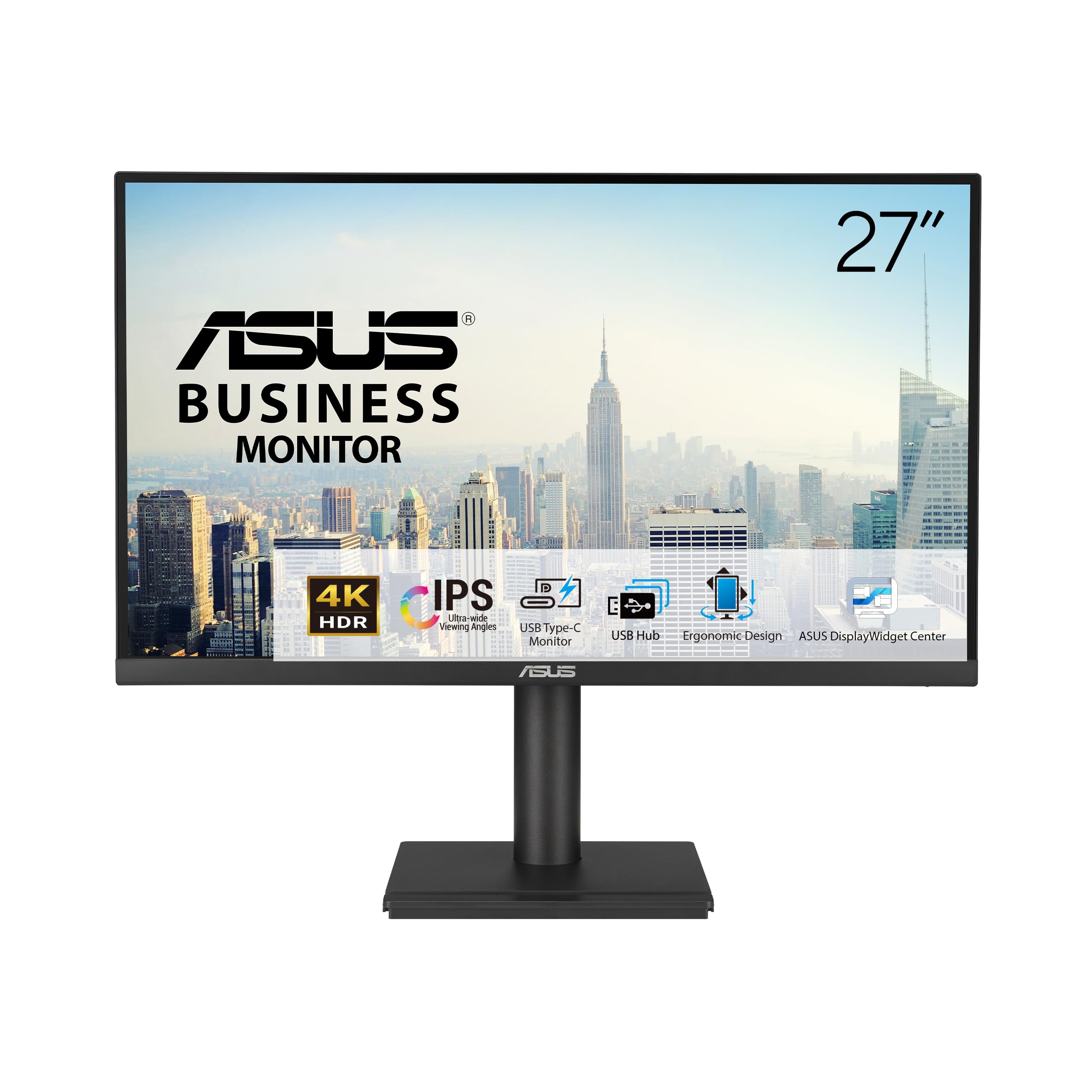 4K_27インチASUSモニター / VA27UCPS ASUS VA27UCPS Business Monitor – 27
