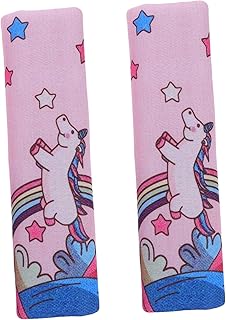 SECFOU 2 Peças Capas De Cinto De Segurança Capas De Cinto Para Crianças Travesseiro De Cinto Crianças Coleira De Cinto De Segurança Para Crianças Capa De Cinto De Segurança Para Crianças