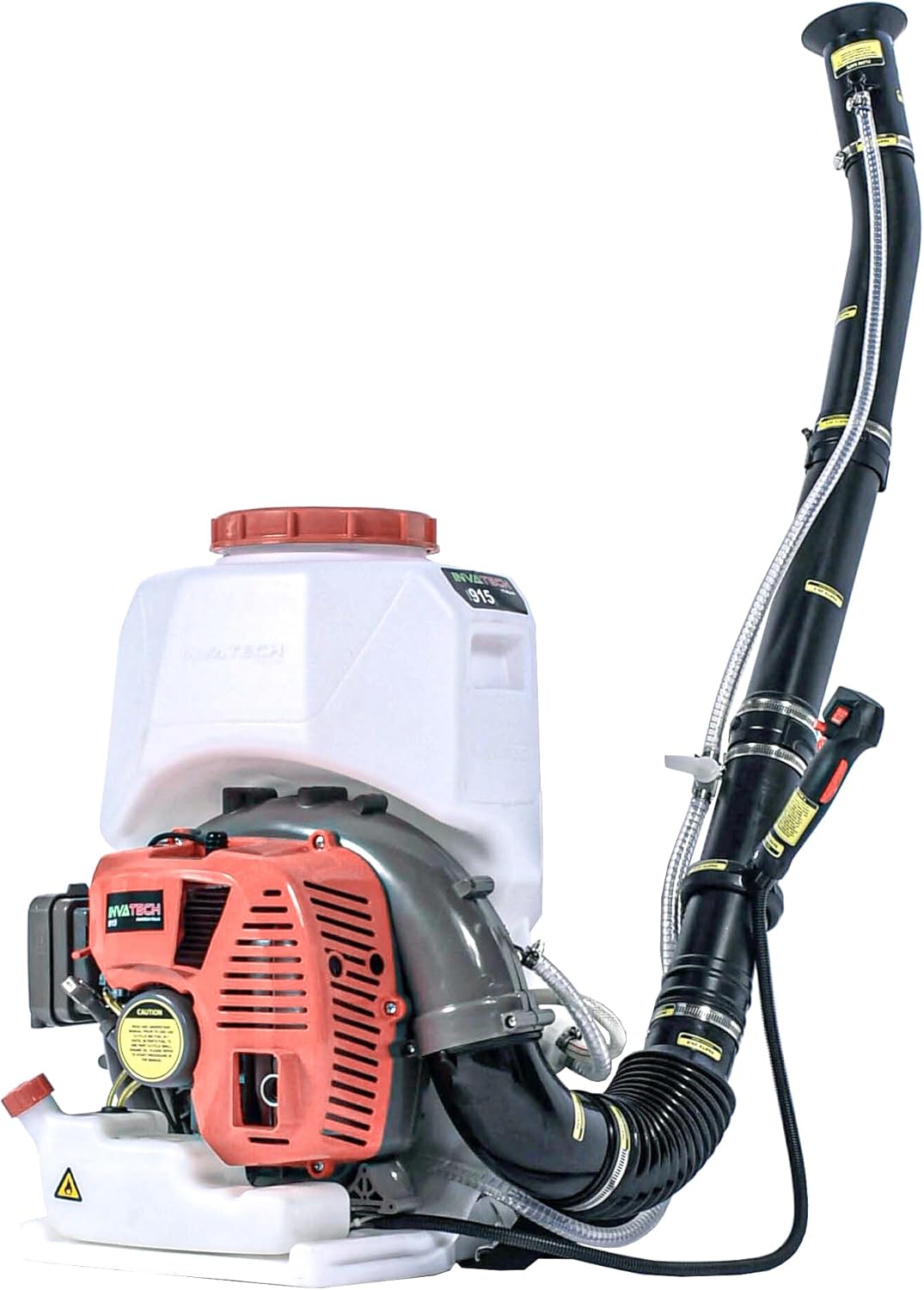 Invatech Italia M915 Mosquito Fogger with Turbo Pump | Backpack Cold Fogger & Mister Duster | Insect & Pest Control Sprayer for Mosquitoes, Bugs, and Outdoor Use