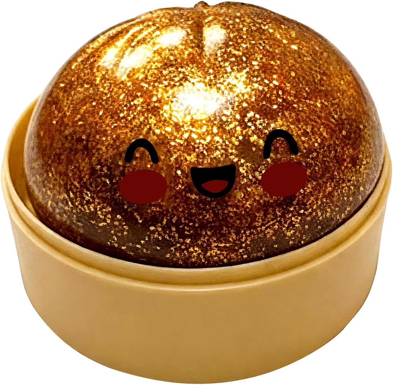 Giant Dumpling Squishys - Colorful Dumpling Stress Fidget, Squishys Dumplings Toy Giant Mystery, Cute Soft Glitter Calming For Relaxation Boys Girls Children Adults Students Home Office Classroom