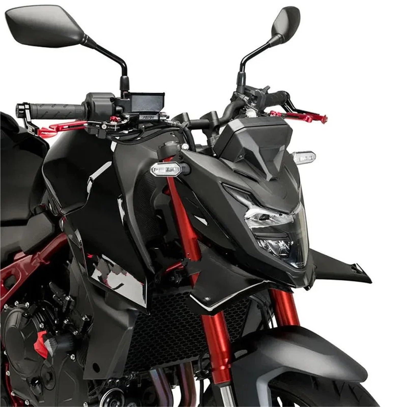 Front Bumper Splitter dachowy Pasuje do Honda CB750 Hornet CB 750 2023 2024 przedni spojler dociskowy zestaw aerodynamiczny skrzydło