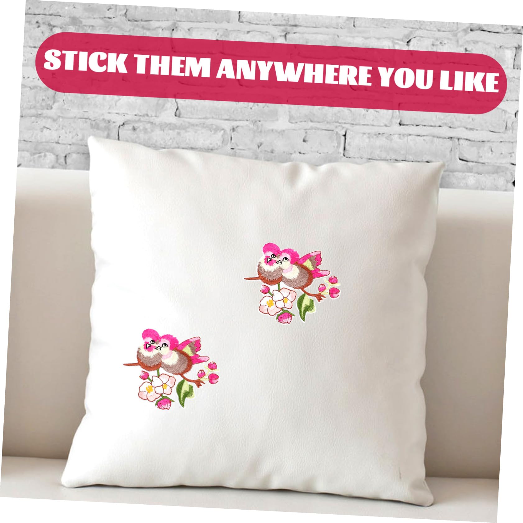 DOITOOL 3 Set Toppe A Forma Termoadesive Per Abbigliamento E Decorazioni Per Tessuti Toppe Ricamate Per Diy E Riparazioni Piccole Imperfezioni 15 Pezzi * 3