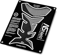 Vista 1 de Calcomanía protectora de tanque de motocicleta, almohadilla protectora de tanque de gasolina 3D, adhesivo protector para tanque de combustible