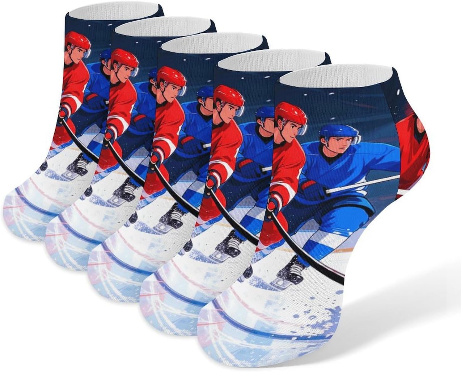 Ankle Socks Non Slip Casual Sports Socks Ice Hockey Competition