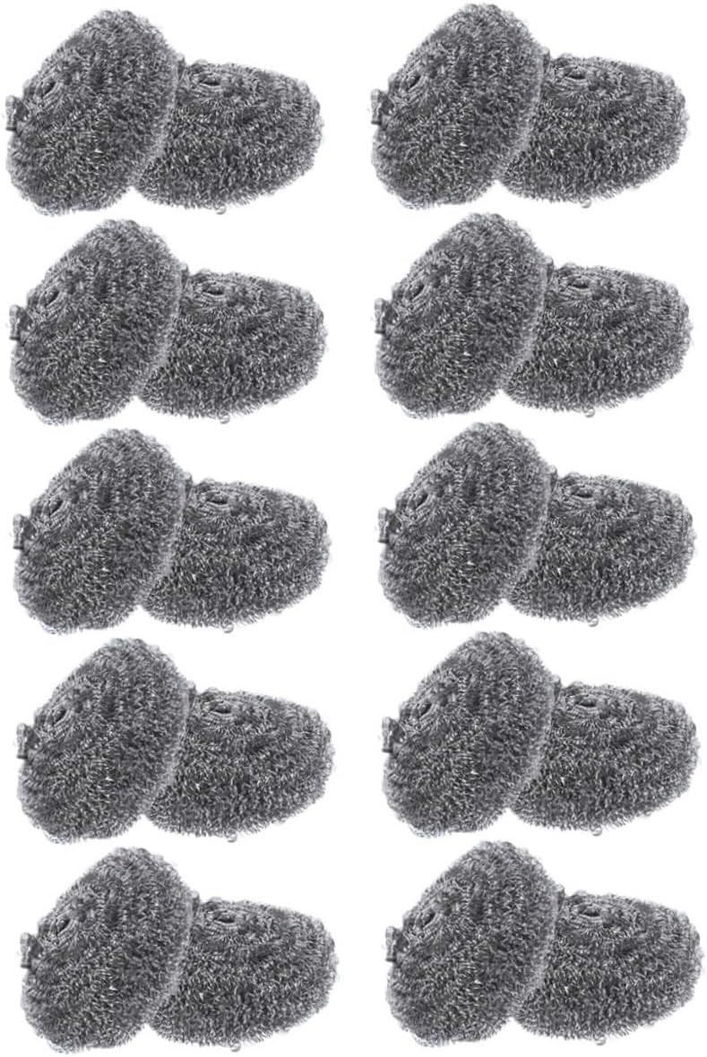 Ciieeo 20pcs Metal Pot Scrubbers Cleaning Balls for Pots Pans Baking Heavy Duty Dish Scrubbers for Effortless Grease Removal
