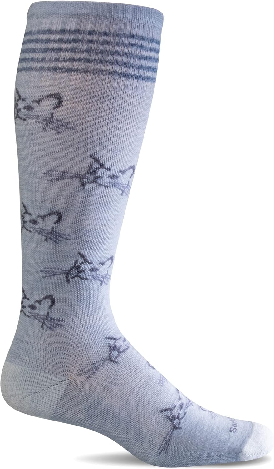 Sockwell Women's Feline Fancy Moderate Graduated Compression Sock : Clothing, Shoes & Jewelry