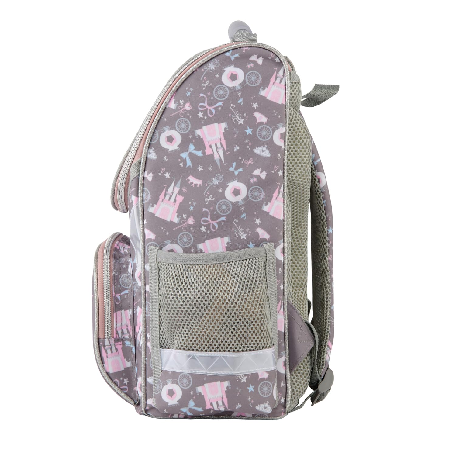 GOLDKIDS - Mochila escolar para niños y niñas, juego de 4 - Mochila escolar para niños con estuche - Bolsa para zapatos y cuaderno de tareas - Diseño de bailarina - Clase 1-3, Juego de 4, 1-3 Klasse,
