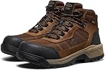 KEEN Utility mens CSA Skokie Hiker Style Mid Height Composite Toe 90 Degree Waterproof Work Boots