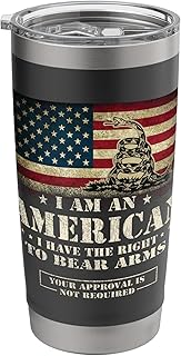 I Have The Right To Bear Arms - 2nd Amendment Gun Rights Stainless Steel Insulated Tumbler