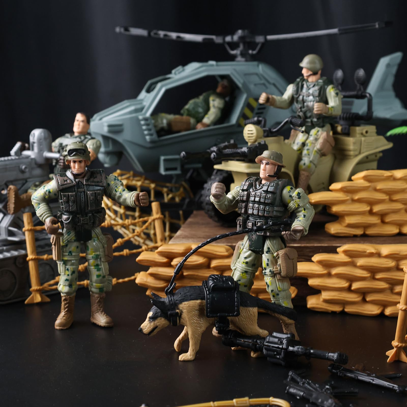 Amazon.co.jp: AMOR PRESENT 陸軍兵士セット 特殊部隊アクション 