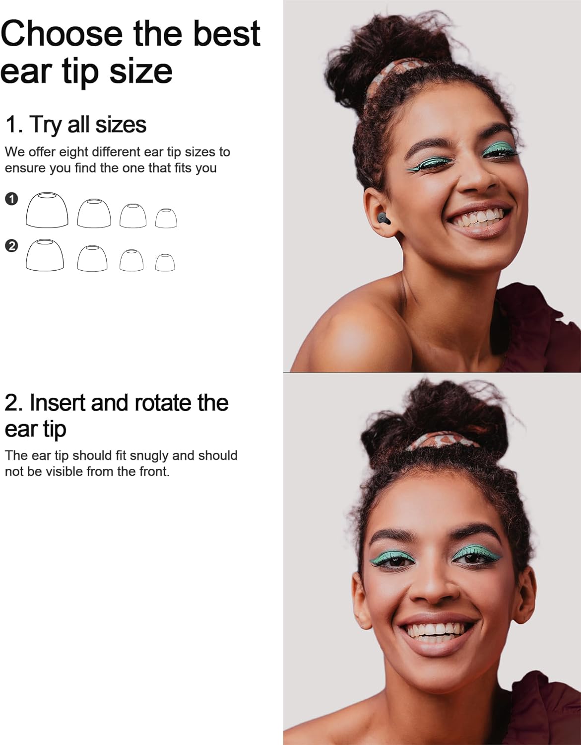 Ear Plugs for Sleeping 55dB Noise Cancelling Ear Plug with 7 Tips, 0.1Oz UltraComfy Ear Plugs for Noise Reduction for Concerts, Side Sleeper, Focus, Snoring, Silicone Reusable Earplug with Case thumbnail