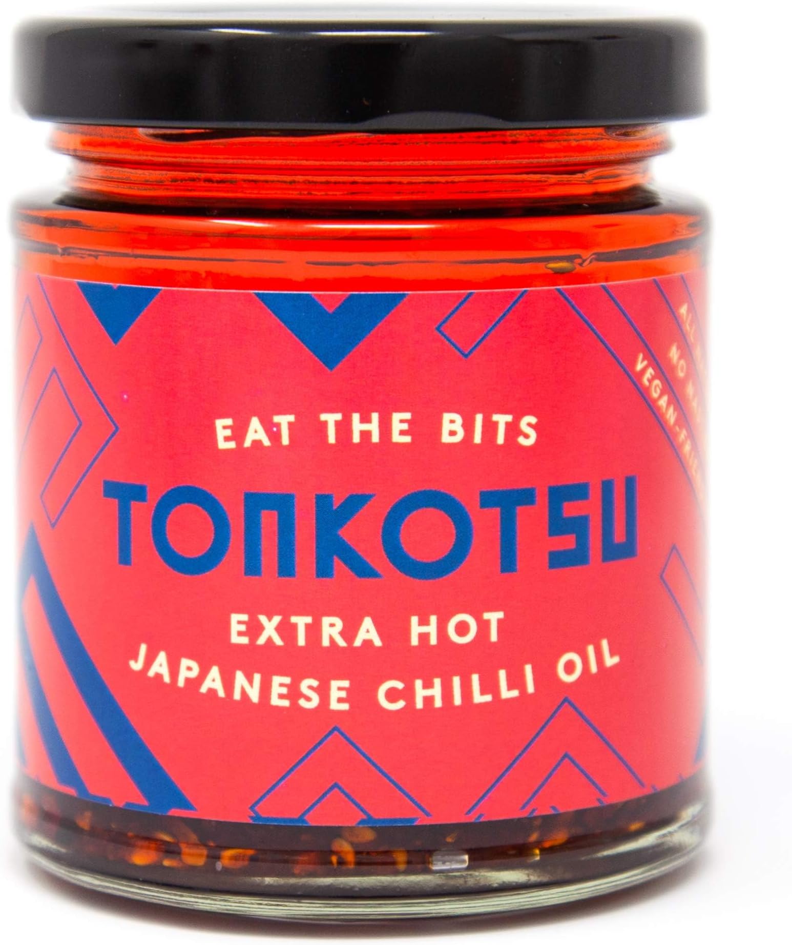 Tonkotsu Eat The Bits Extra Hot Japanese Chilli Oil 190 ml