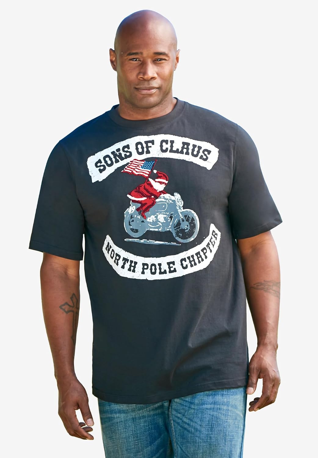 KingSize Men's Big & Tall Seasonal Graphic Tee